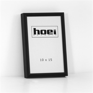 Sort Aluminiumsramme 10 x 15 cm