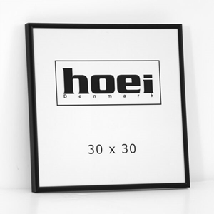 Sort Aluminiumsramme 30 x 30  cm