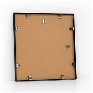 Sort Aluminiumsramme 40 x 40 cm