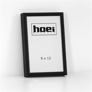 Sort Aluminiumsramme 9 x 12 cm
