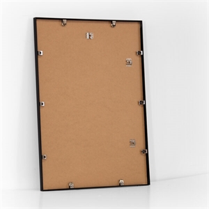 Sort Aluminiumsramme 50 x 70 cm PLEXI