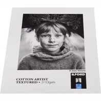 Ilford Galerie Cotton Artist Textured 310 g/m² - 44" x 15 meter (FSC)