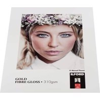 Ilford Galerie Gold Fibre Gloss 310 g/m² - 17" x 15 meter (FSC)
