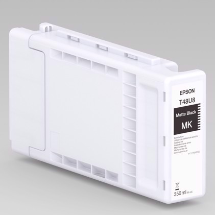 Epson Matte Black T48U8 - 350 ml blækpatron