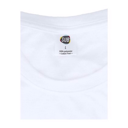 Cotton Feel T-Shirt White - L 100% Polyester