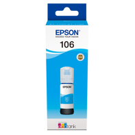 Epson T106 EcoTank Cyan blækflaske