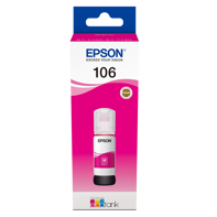 Epson T106 EcoTank Magenta blækflaske