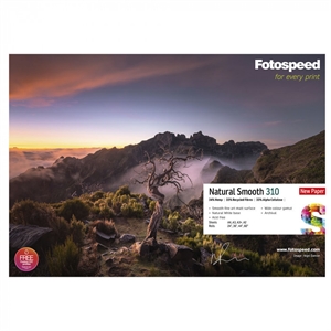 Fotospeed Natural Smooth 310  g/m² - 44" x 15 meter