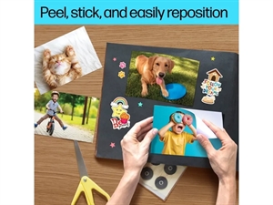 HP Picture Stickers, 10 x 15 cm (10 x 15), 25 ark