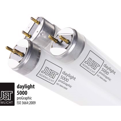 Just daylight 5000 proGraphic - 18 watts lysstofrør,  10 stk. pr. pakke