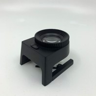 Trådtæller eller lup apl. 60 x 50 mm, 10x og lys