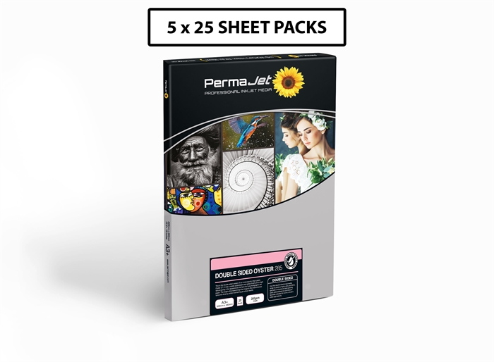 Permajet Double-Sided Oyster 285 g/m² - A3+ 125 ark
