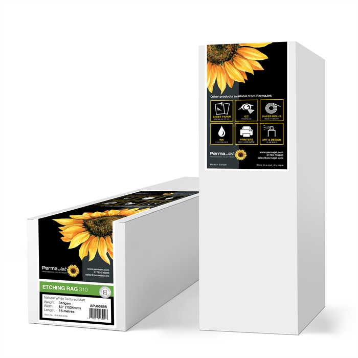 Permajet Etching Rag 310 g/m² - 60" x 15 meter