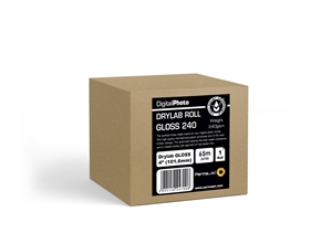 Permajet P70 Premium Gloss Drylab Roll 240 g/m² - 4\'\' (10,1 cm) x 65 meter