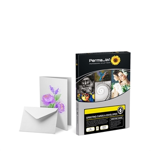 Permajet A6 Greetings Cards - Silk/Matt - A6 50 ark