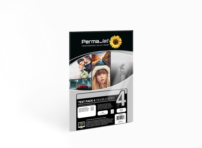 Permajet Double sided - Test Pack 4 