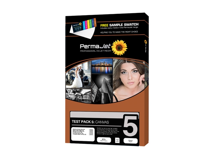 Permajet Canvas - Test Pack 5 