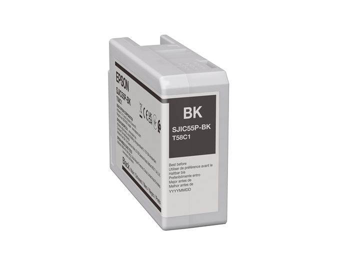 Epson Black blækpatron til Epson D6000/6500 - 50 ml ( SJIC55 )
